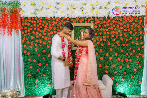 Jagadeesh + Tejaswi Engagement Photo