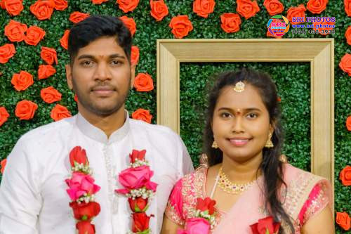 Jagadeesh + Tejaswi Engagement Photo