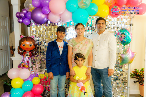 Charanvi 4th Birthday Photo