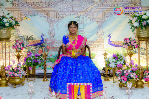 Rishitha Half-Saree Photo