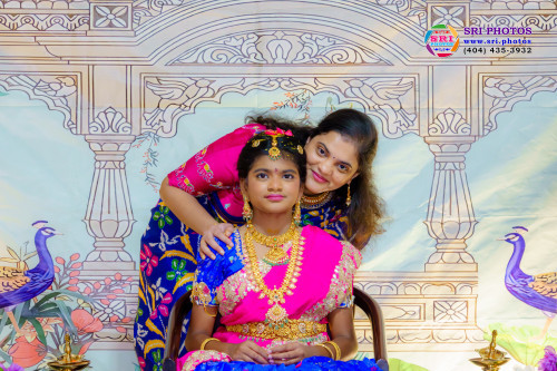Rishitha Half-Saree Photo
