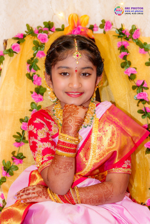 Swarnika Half-Saree Photo